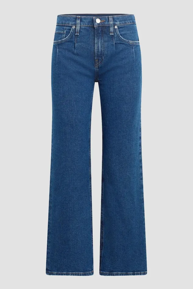 Hudson Jeans Wide Leg Rosie Pleated HighRise Wide Leg Jean Rocky Blue 8211 Women Hudson Jeans Wide Leg Rosie Pleated HighRise Wide Leg Jean Rocky Blue 8211 Women