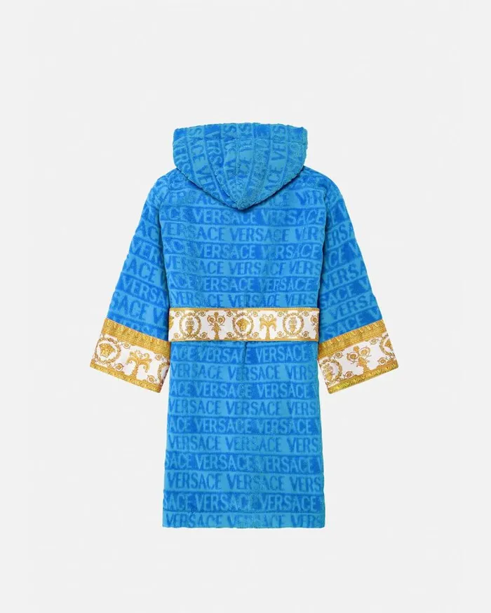 I Baroque Kids Bathrobe Light Blue Home and LifestyleChildren Versace Bathrobes
