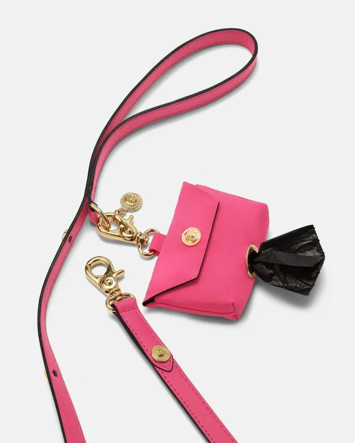 Icon Pet Waste Bag Holder Pink Home and Lifestyle Versace Pet Accessories