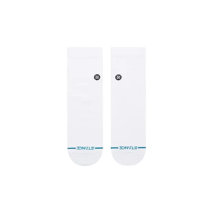 Icon Quarter Socks White MenWomen Stance Quarter
