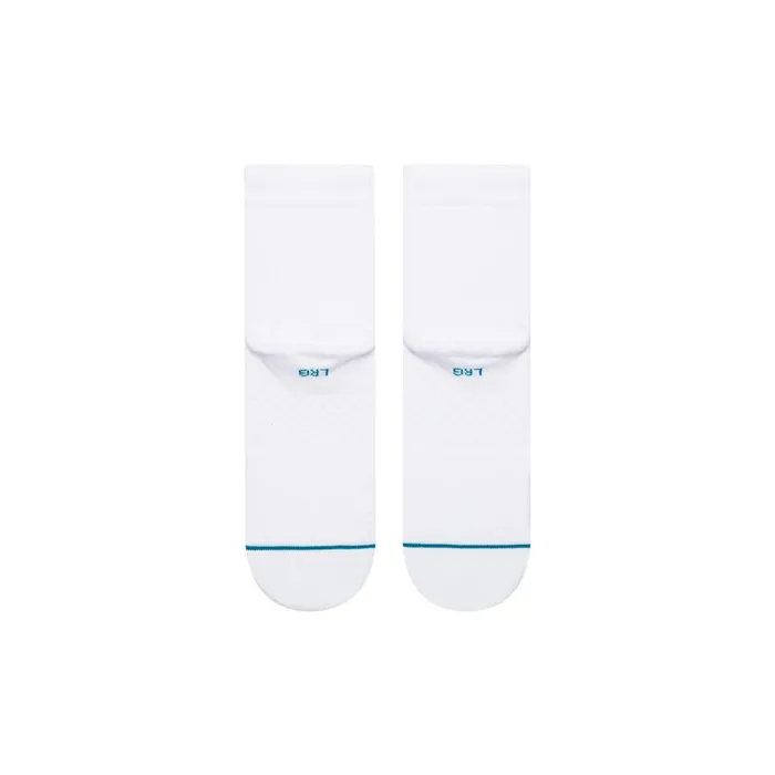 Icon Quarter Socks White MenWomen Stance Quarter