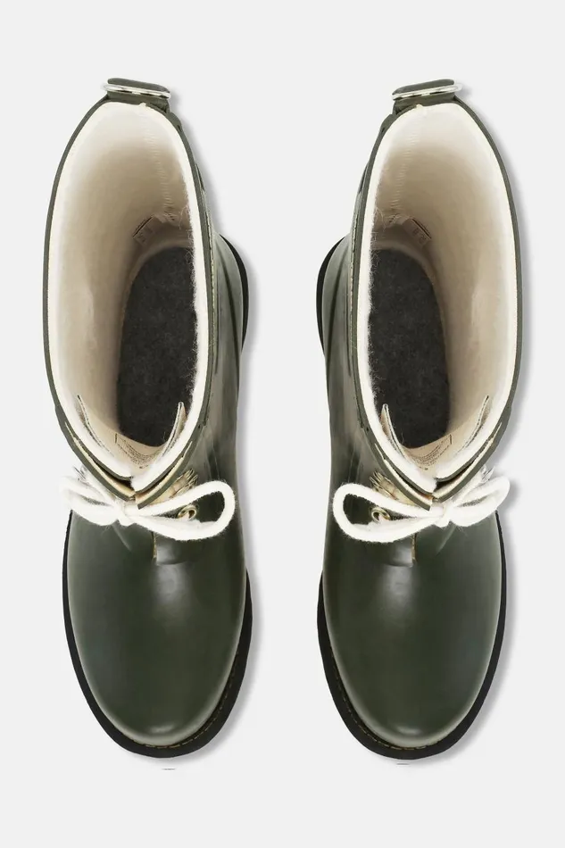Ilse Jacobsen 34 Rubber Boots 8211 Army Women Rainboots Medium