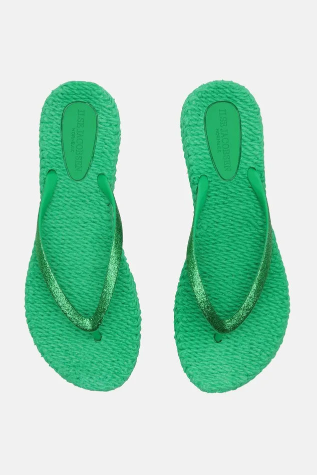 Ilse Jacobsen Flip Flop With Glitter 8211 Fern Green Women Flip Flops Ilse Jacobsen Flip Flop With Glitter 8211 Fern Green Women Flip Flops