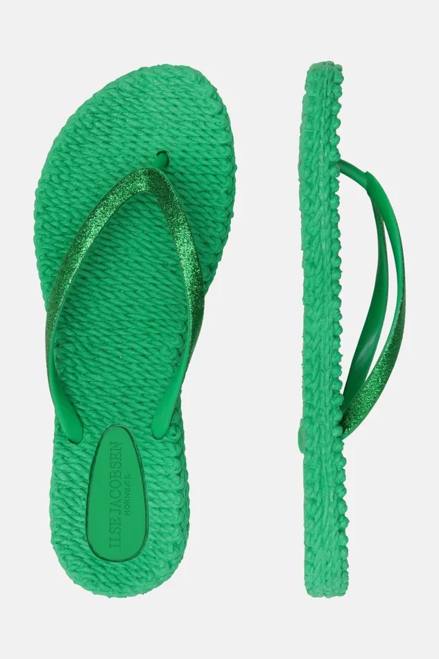 Ilse Jacobsen Flip Flop With Glitter 8211 Fern Green Women Flip Flops Ilse Jacobsen Flip Flop With Glitter 8211 Fern Green Women Flip Flops