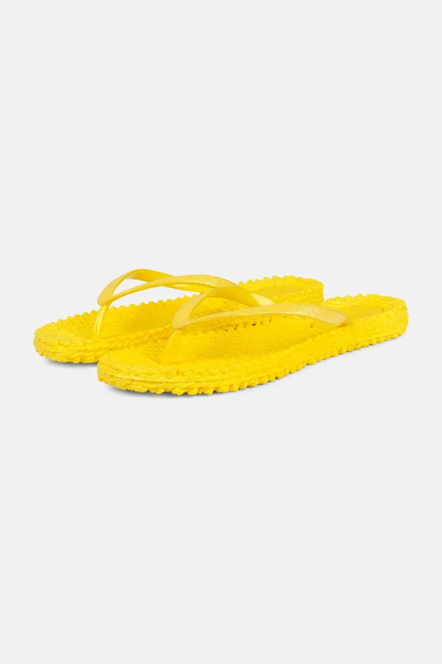 Ilse Jacobsen Flip Flop With Glitter 8211 Yellow Women Flip Flops
