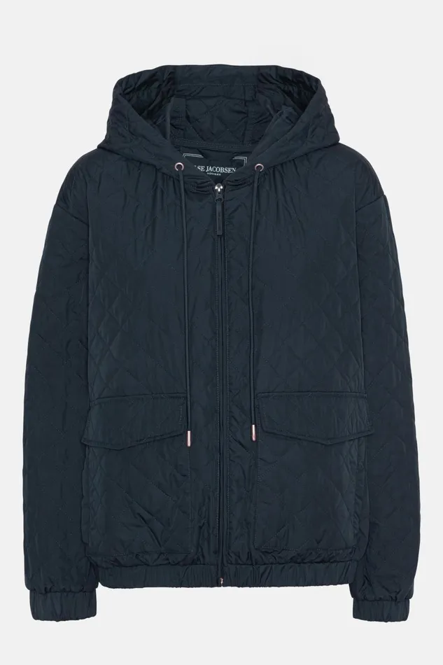 Ilse Jacobsen Quilt Jacket 8211 Dark Indigo Women Jackets And Coats