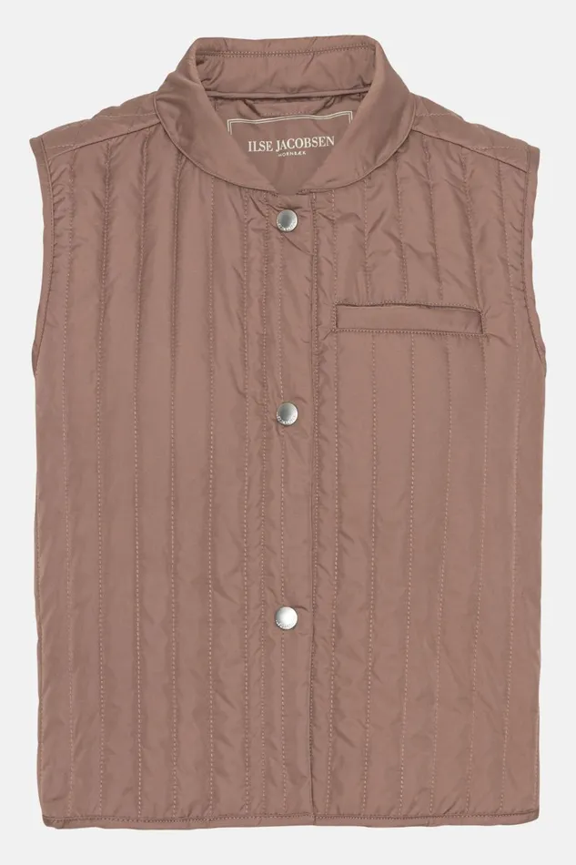 Ilse Jacobsen Quilt Vest 8211 Old Lavender Women Jackets And Coats Ilse Jacobsen Quilt Vest 8211 Old Lavender Women Jackets And Coats