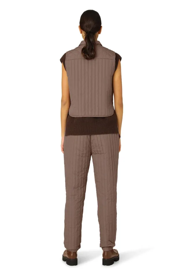 Ilse Jacobsen Quilt Vest 8211 Old Lavender Women Jackets And Coats Ilse Jacobsen Quilt Vest 8211 Old Lavender Women Jackets And Coats