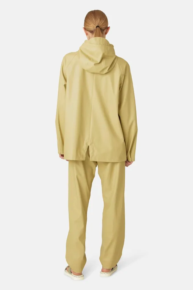 Ilse Jacobsen Rain Jacket 8211 Olive Grass Women Raincoats