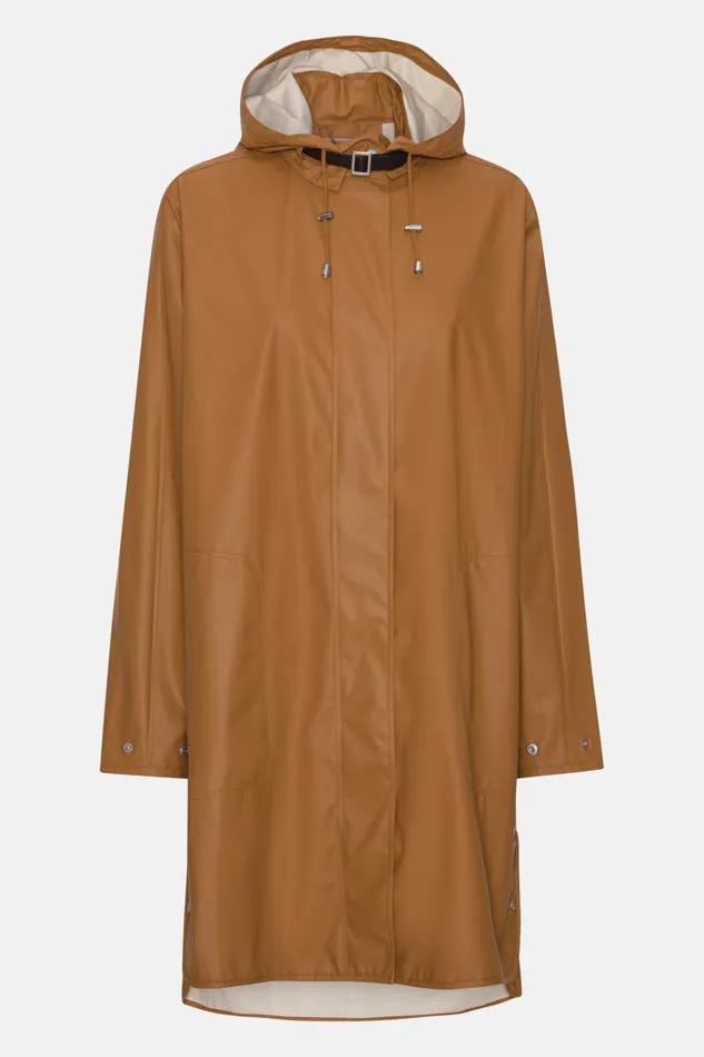 Ilse Jacobsen Raincoat 8211 Golden Brown Women Raincoats