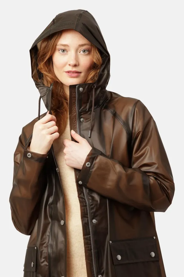 Ilse Jacobsen Raincoat 8211 Otter Women Raincoats Ilse Jacobsen Raincoat 8211 Otter Women Raincoats