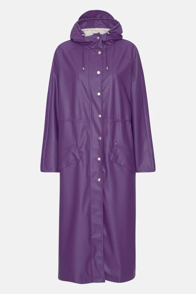 Ilse Jacobsen Raincoat 8211 Purple Rain Women Raincoats Ilse Jacobsen Raincoat 8211 Purple Rain Women Raincoats
