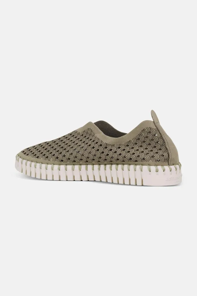 Ilse Jacobsen Tulip SlipIn 8211 Deep Olive Women Tulip Flats Ilse Jacobsen Tulip SlipIn 8211 Deep Olive Women Tulip Flats
