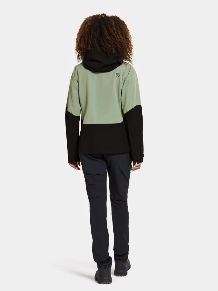 Indus Women039s Jacket Light Moss Women Didriksons Shell Jackets