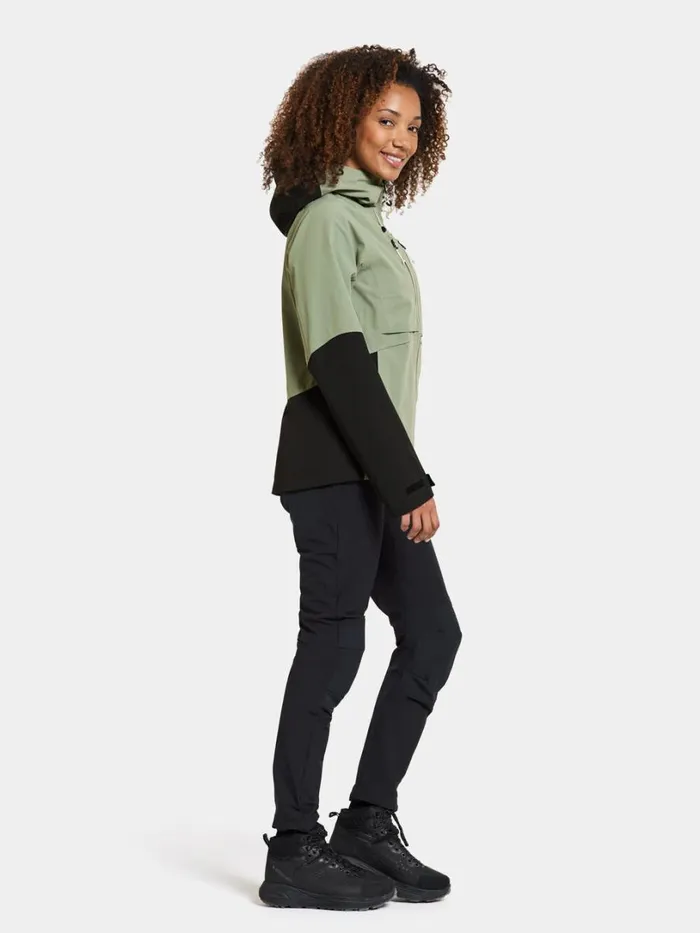 Indus Women039s Jacket Light Moss Women Didriksons Shell Jackets