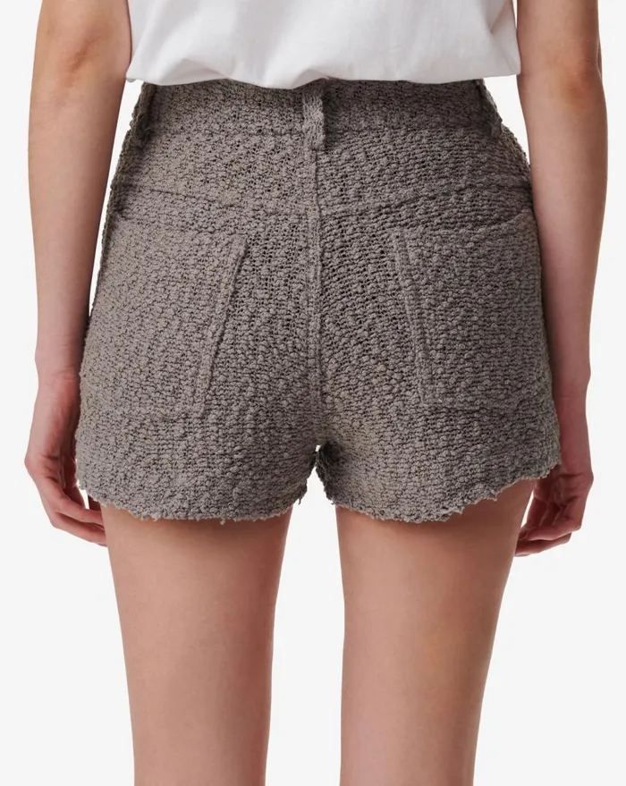 IRO DAPHNA TWEED SHORTS Pearl Grey Women Shorts and Skirts