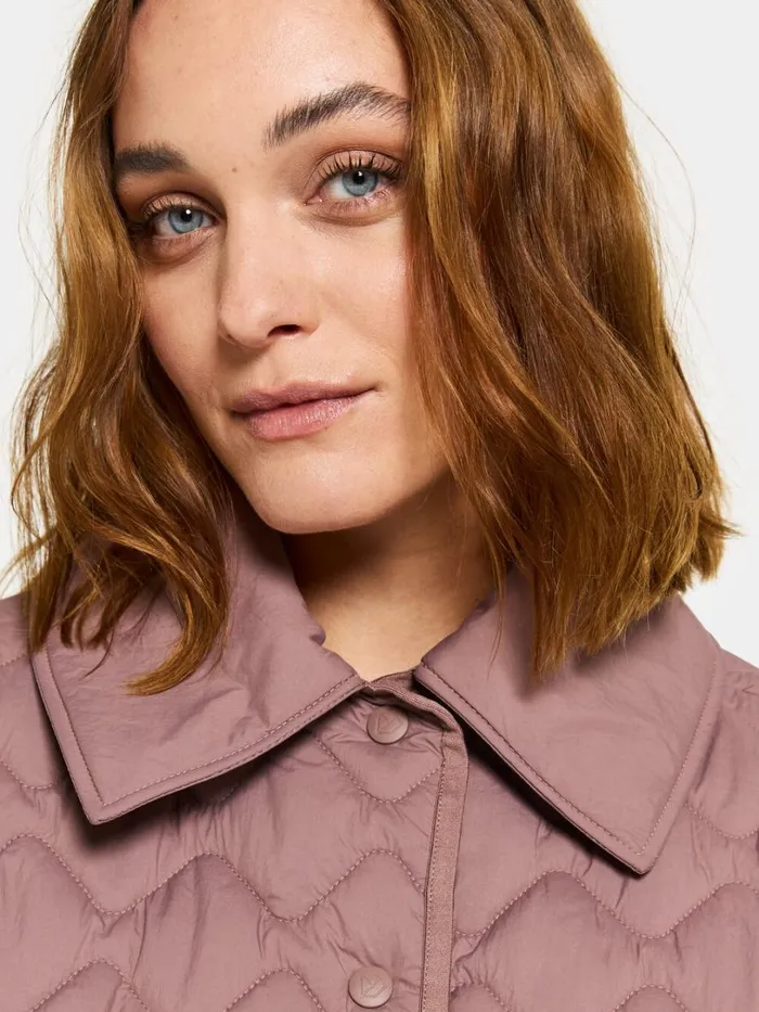 Isa Jacket Faded Wine Women Didriksons Spring Jackets