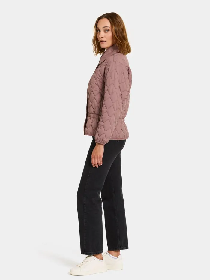 Isa Jacket Faded Wine Women Didriksons Spring Jackets