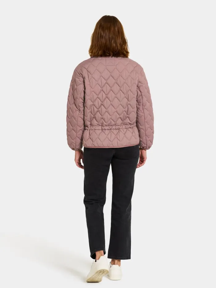 Isa Jacket Faded Wine Women Didriksons Spring Jackets