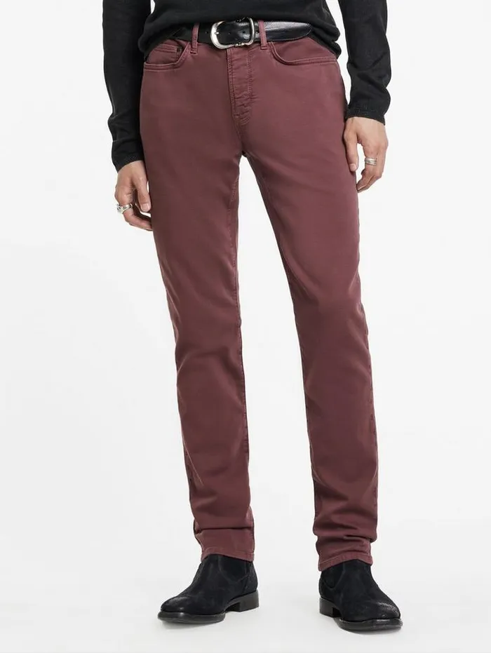 J702 8211 SLIM FIT Oxblood Men John Varvatos Jeans