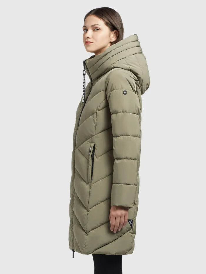 Jacke FORMIN Blassgrn Blassgrn Quilted Jackets KHUJO Women