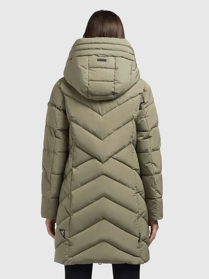 Jacke FORMIN Blassgrn Blassgrn Quilted Jackets KHUJO Women