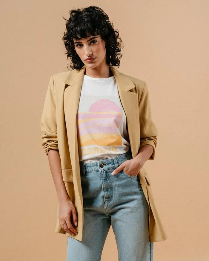 JACKET OCRE MALENE Shop Grace and Mila Blazers
