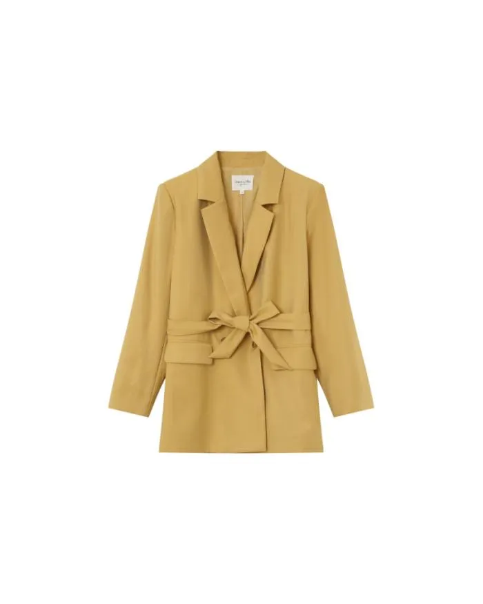 JACKET OCRE MALENE Shop Grace and Mila Blazers