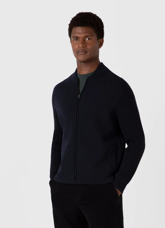 Jackets and Coats Men Double Faced Bomber Jacket Navy ussunspel Jackets and Coats Men Double Faced Bomber Jacket Navy ussunspel
