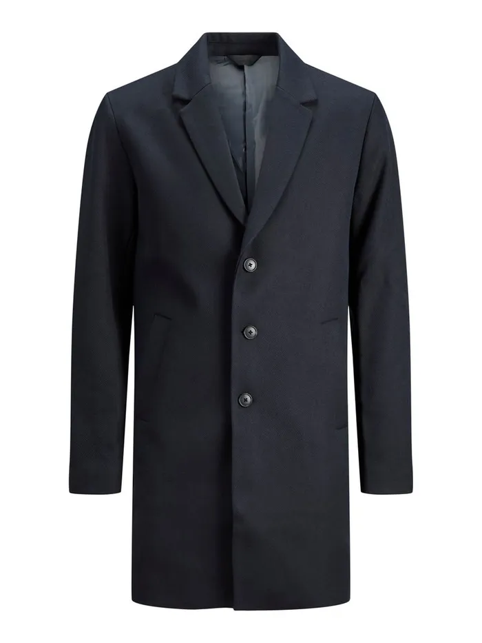 Jackets JACK and JONES Mens CLASSIC COAT Blue Dark Navy