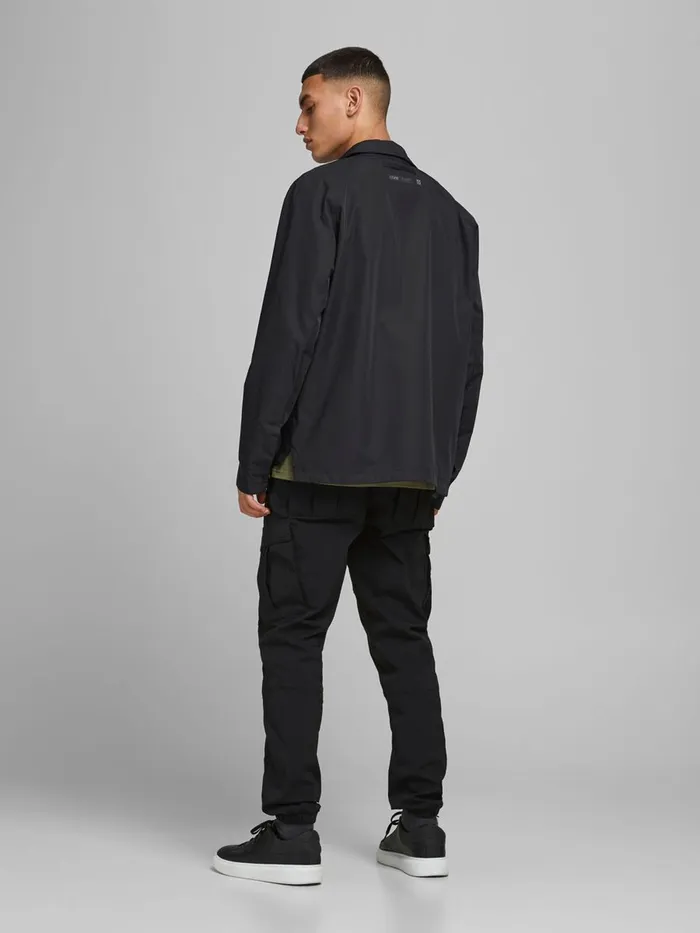 Jackets JACK and JONES Mens LIGHT PADDED JACKET Black Black