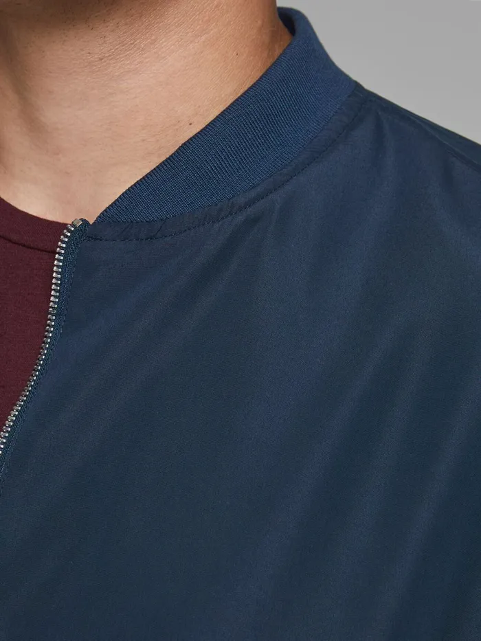 Jackets JACK and JONES Mens LIGHT PLUS SIZE JACKET Blue Navy Blazer