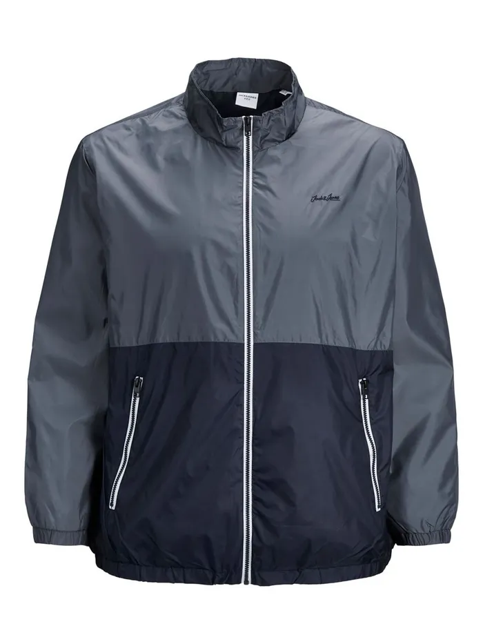 Jackets JACK and JONES Mens RECYCLED POLYESTER BLEND PLUS SIZE JACKET Blue Ombre Blue Jackets JACK and JONES Mens RECYCLED POLYESTER BLEND PLUS SIZE JACKET Blue Ombre Blue