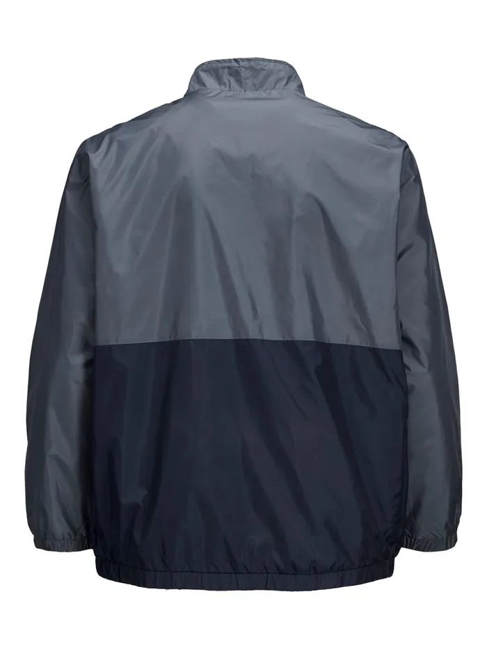 Jackets JACK and JONES Mens RECYCLED POLYESTER BLEND PLUS SIZE JACKET Blue Ombre Blue