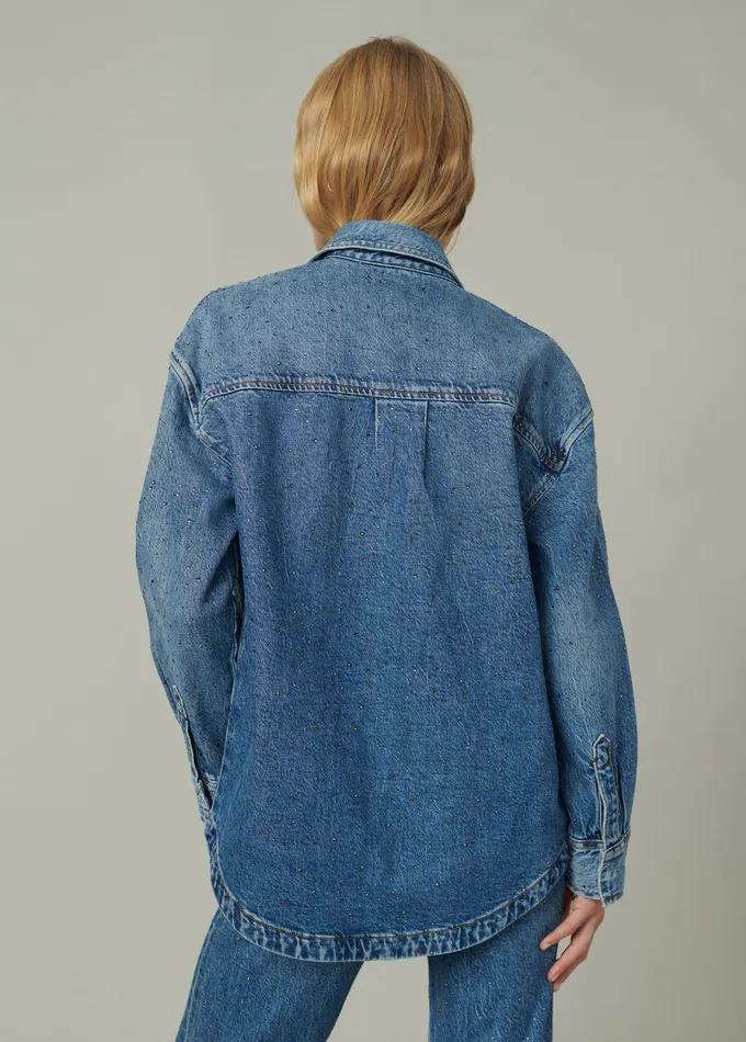 Jackets Outerwear Joe8217s Jeans Women THE KATRINA SHIRT JACKET Stargaze
