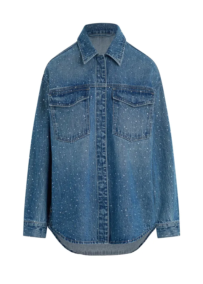Jackets Outerwear Joe8217s Jeans Women THE KATRINA SHIRT JACKET Stargaze