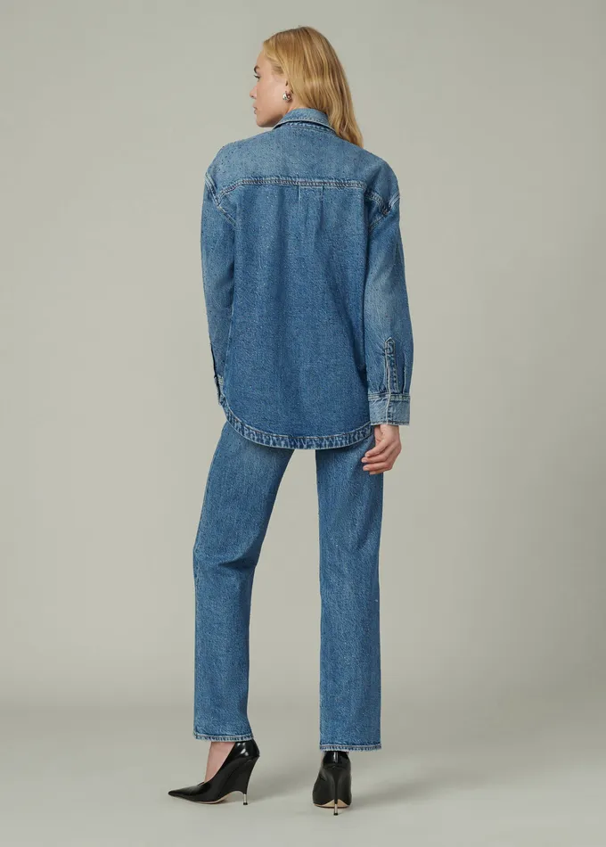 Jackets Outerwear Joe8217s Jeans Women THE KATRINA SHIRT JACKET Stargaze