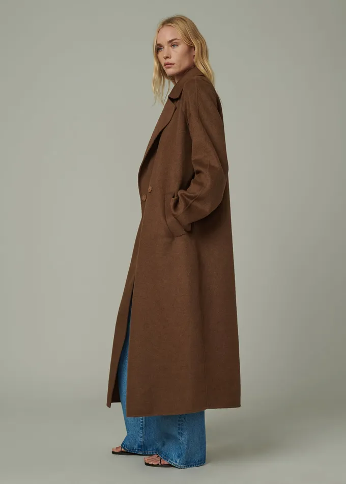 Jackets Outerwear Joe8217s Jeans Women THE MADELINE COAT Chestnut Brown