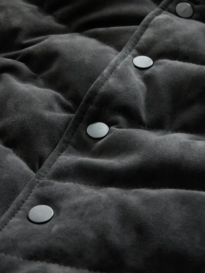 JACKSON VEST Concrete Htr Men John Varvatos Coats And Jackets