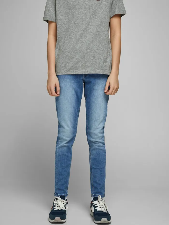 Jeans JACK and JONES Junior JUNIOR LIAM ORIGINAL SKINNY FIT JEANS Blue Blue Denim Jeans JACK and JONES Junior JUNIOR LIAM ORIGINAL SKINNY FIT JEANS Blue Blue Denim