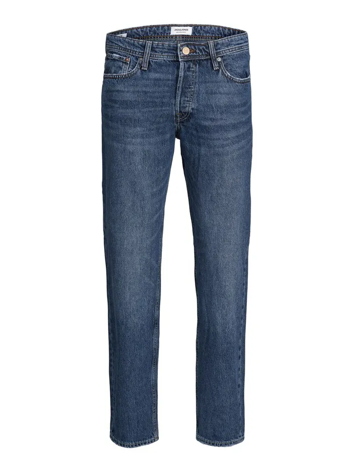 Jeans JACK and JONES Mens CHRIS ORIGINAL AM 188 LOOSE FIT JEANS Blue Blue Denim