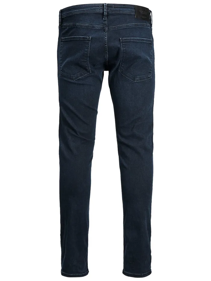 Jeans JACK and JONES Mens GLENN FELIX AM 458 PCW SPS SLIM FIT JEANS Blue Black Denim