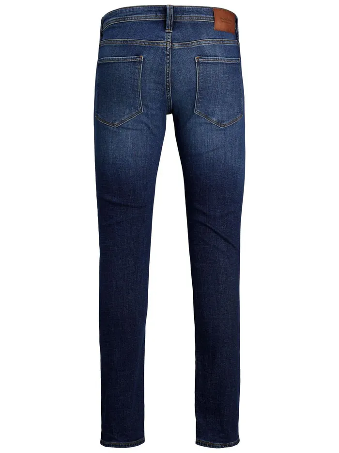 Jeans JACK and JONES Mens GLENN FELIX AM 566 LID SLIM FIT JEANS Blue Blue Denim