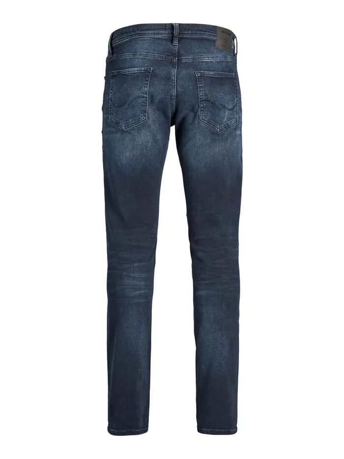 Jeans JACK and JONES Mens GLENN ORIGINAL JOS 210 PCW 50SPS SLIM FIT JEANS Blue Blue Denim