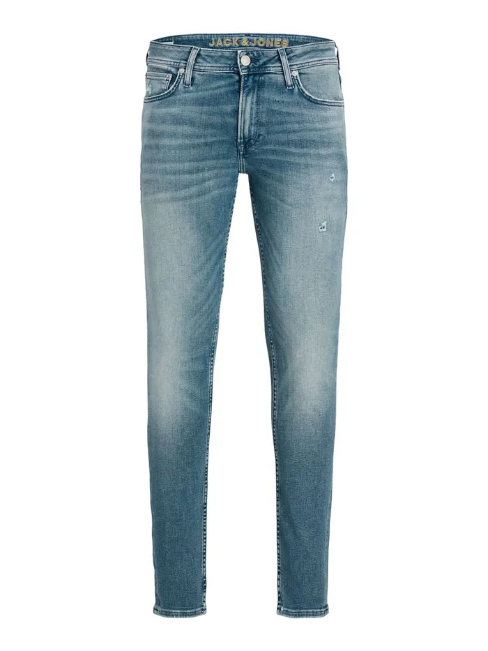 Jeans JACK and JONES Mens LIAM ORIGINAL CJ 317 SKINNY FIT JEANS Blue Blue Denim