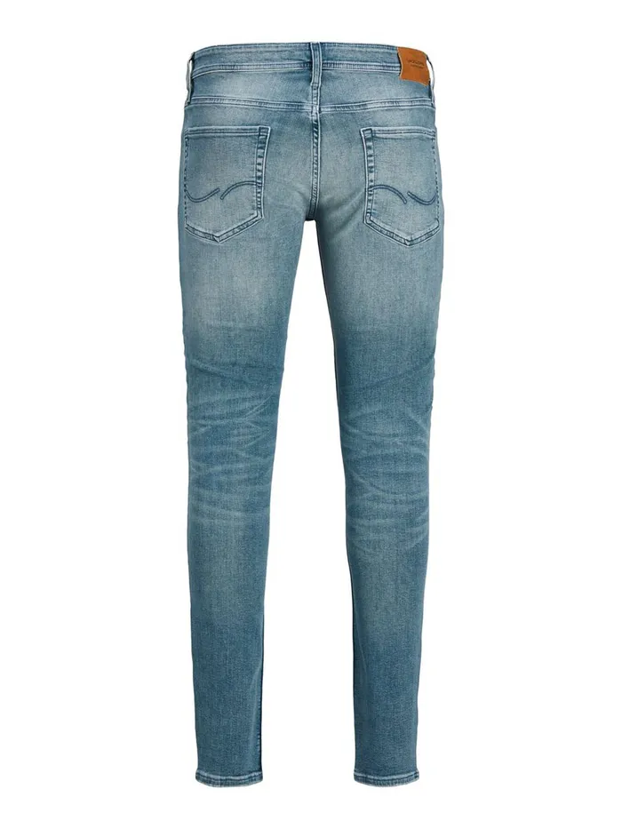 Jeans JACK and JONES Mens LIAM ORIGINAL CJ 317 SKINNY FIT JEANS Blue Blue Denim