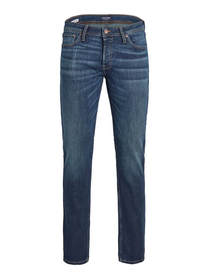 Jeans JACK and JONES Mens TIM ORIGINAL CJ 927 SLIMSTRAIGHT FIT JEANS Blue Blue Denim