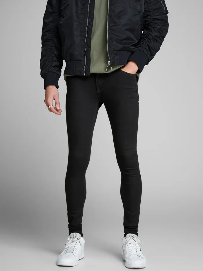 Jeans JACK and JONES Mens TOM ORIGINAL AM 816 SKINNY FIT JEANS Black Black Denim Jeans JACK and JONES Mens TOM ORIGINAL AM 816 SKINNY FIT JEANS Black Black Denim