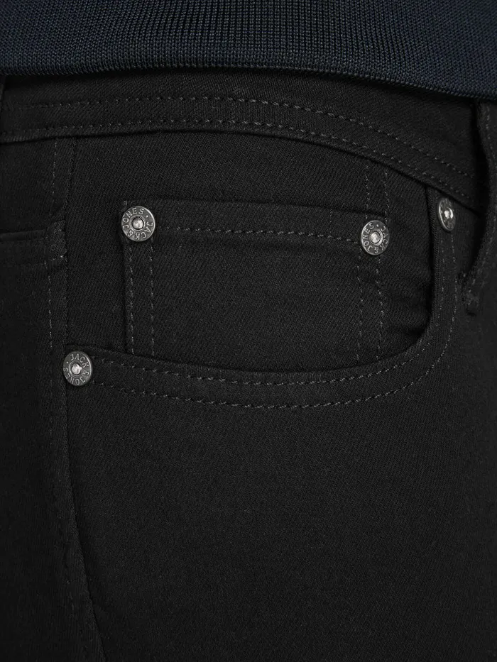 Jeans JACK and JONES Mens TOM ORIGINAL AM 816 SKINNY FIT JEANS Black Black Denim