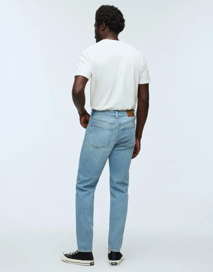 Jeans Men Madewell Relaxed Taper Jeans Lockhart Wash